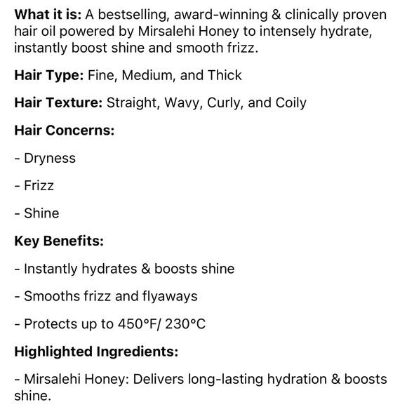 NEW Gisou Honey Hydration Hair Set - Picture 4 of 8